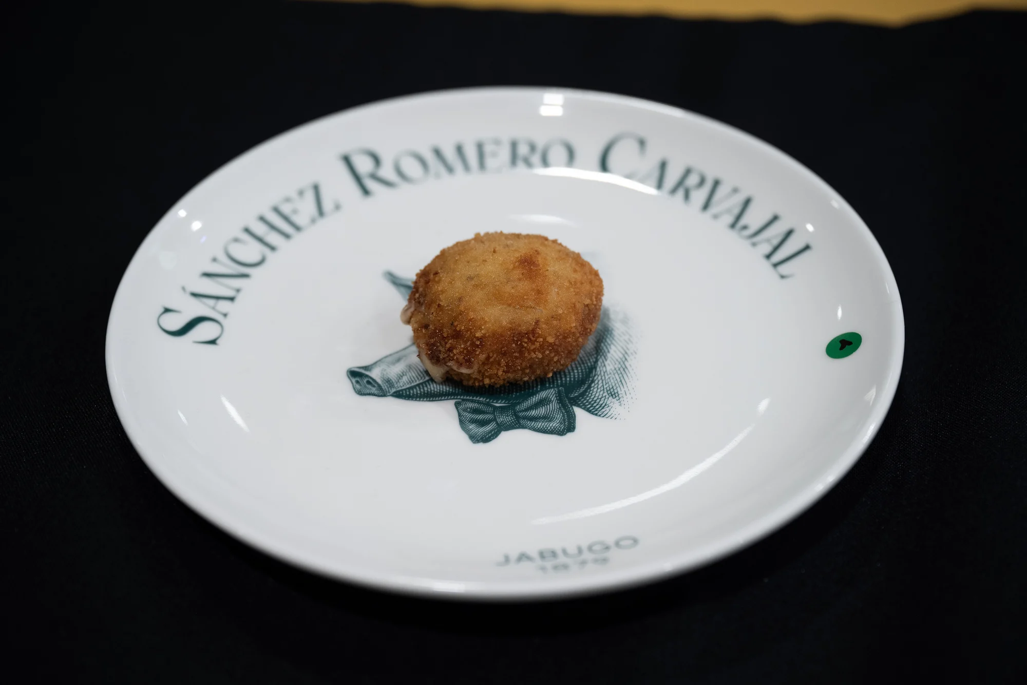 Croqueta de jamón en el concurso Madrid Fusión 2024