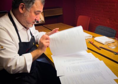 Albert Raurich repasa las recetas creadas en estos 15 años para Dos Palillos