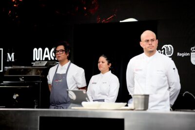 Diego Oka, Valerie Chang y Nando Chang.