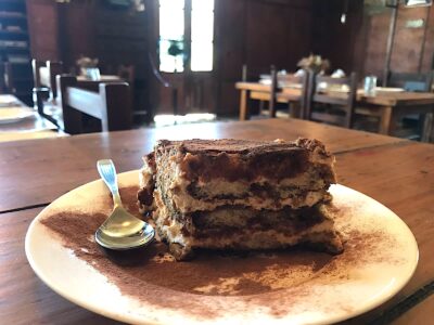 Torta de chocolate.