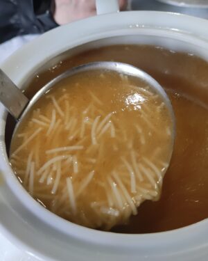 Tercer vuelco del cocido maragato: la sopa