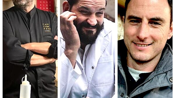 Xesc Reina, César Sagario y Rubén Valbuena