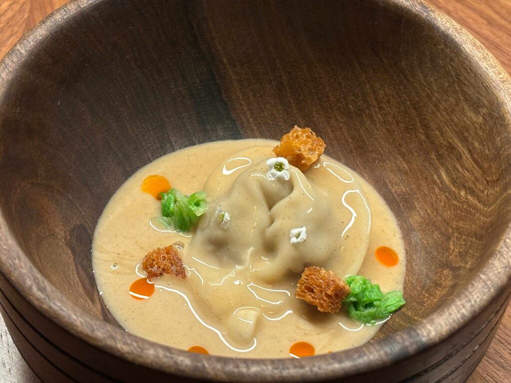 Dumpling, el fetiche de Fernando Alcalá, esta vez de jabalí 