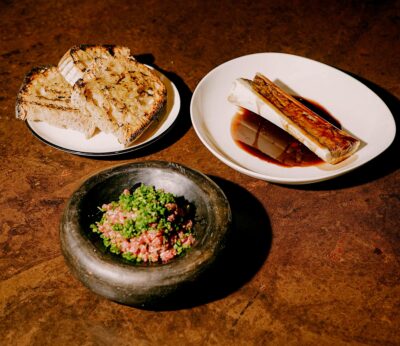 tartar con tuétano