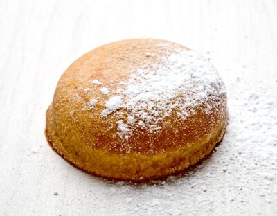 Volcán de dulce de leche. Narda Lepes.