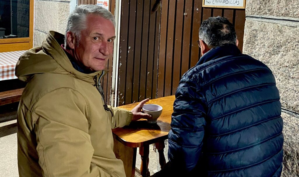 Antonio Juncal, presidente de la Federación de Furancheiros de Pontevedra
