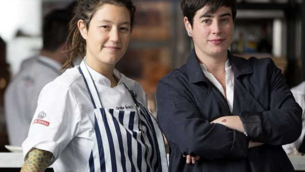 Carolina Bazán y Rosario Oneto