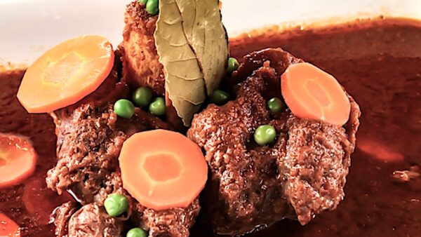 Estofado de ossobuco. Isolina