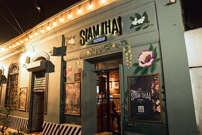 Fachada del Siam Thai. Foto, renzo Procaccio
