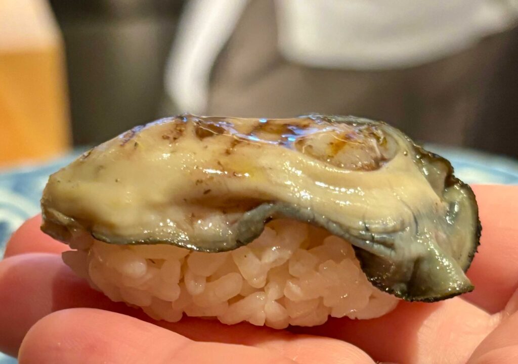 Nigiri de ostra