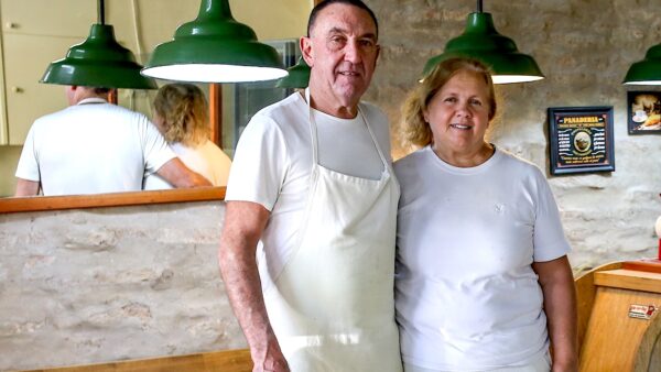 Santiago Libertini y Betina Álvarez. Foto, Matías Santos