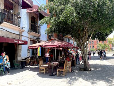 Exterioir del Café Bagdad. Foto, Paloma García Castiillejos.