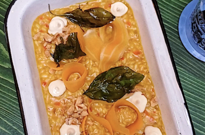 Risotto de otoño. Kurt Schmidt en Tomata 0