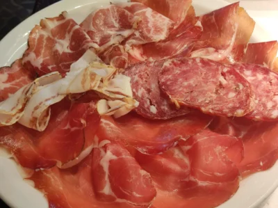 Salami affinati de Roscioli