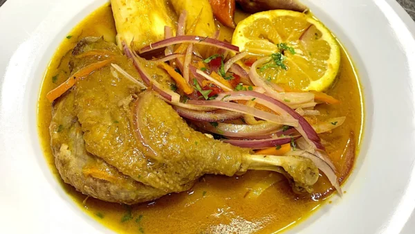 Ceviche de pato. Arturo y Antonio Vera Horna en Don Fernando