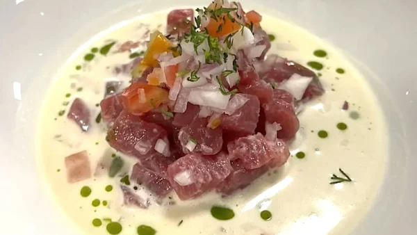 Ceviche manaba. Iván Grain en Marrecife