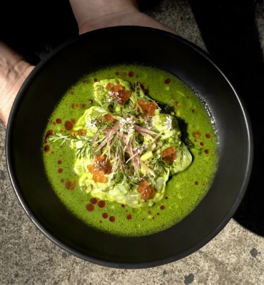 Ceviche verde. Siembra Comedor.