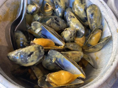 Mejillones bouchot de Lakasa