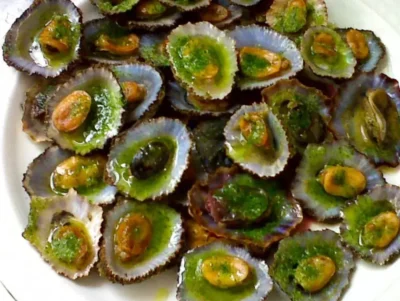 Lapas con mojo verde