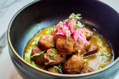 Carnitas de atún de Los Aguachiles