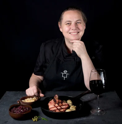 Cornelia Prenzlau. Foto, Espantapájaros.