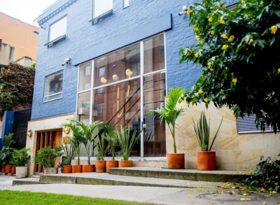 Fervor ocupa una casa e tres plantas en Chapinero. Foto, Fervor.