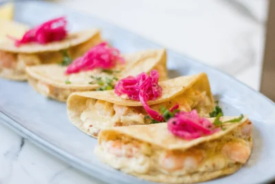 Tacos atropellados de Los Aguachiles