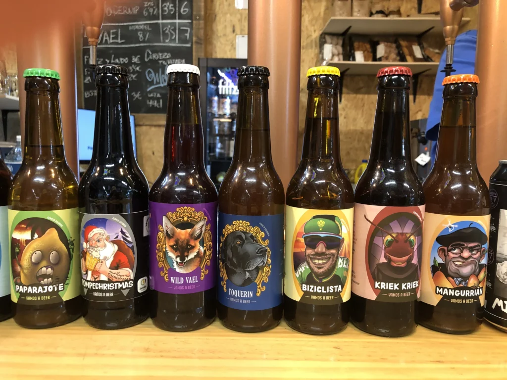 Cervezas artesanales en Prost, en el Mercado de Vallehermoso