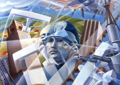 ‘Síntesis fascista’ del pintor Alessandro Bruschetti
