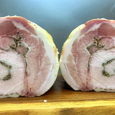 Porchetta a la romana.