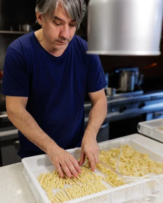 Cada pasta se hace con una masa diferente. Foto, Rodriigo Ruiz Ciancia.
