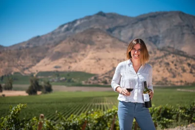 Cecilia Guzmán, enóloga y directora de Haras de Pirque.