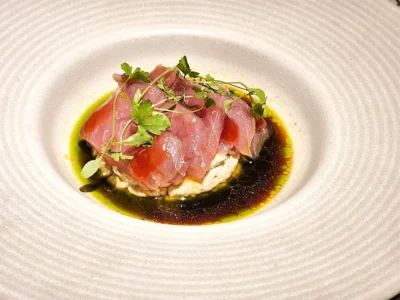 Crudo de atún.
