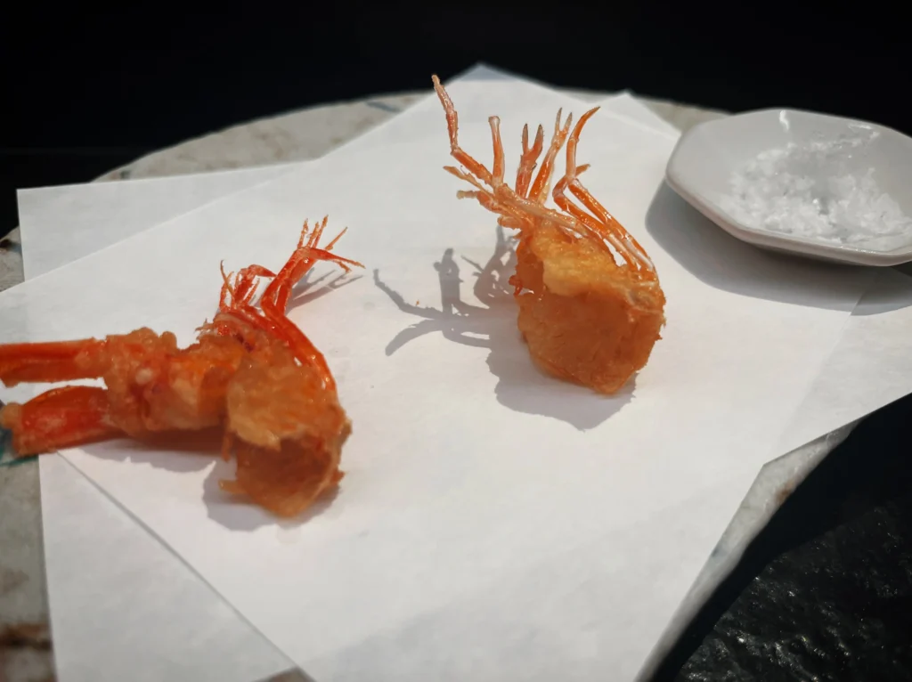Merikenko, oda a la tempura en Barcelona 1