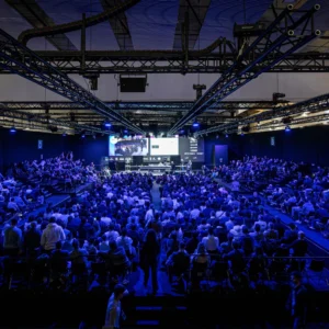 Ambiente en el auditorio de Madrid Fusión