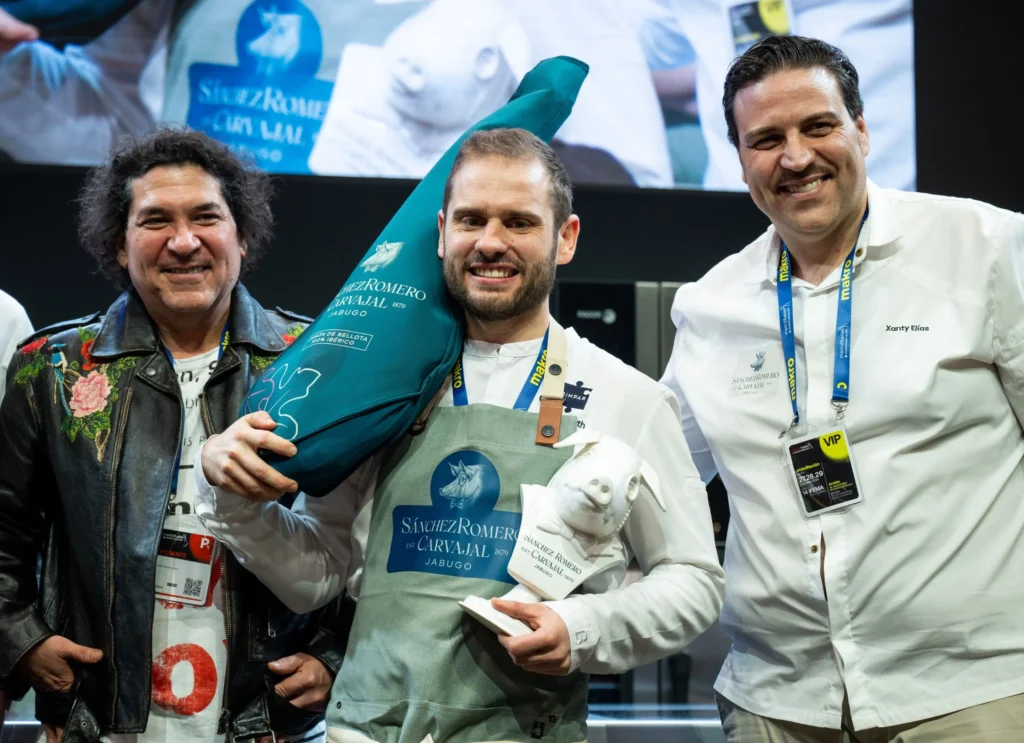 Áxel Smyth, ganador del concurso Mejor Croqueta de Jamón de Madrid Fusión 2025