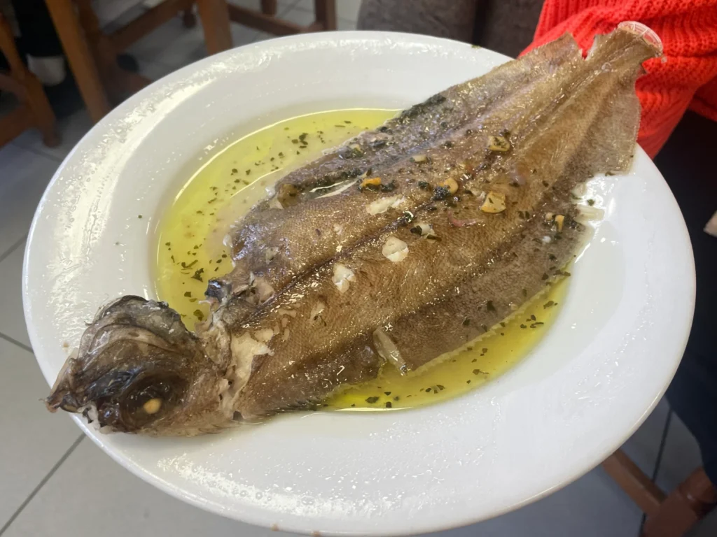 Lenguadito al horno