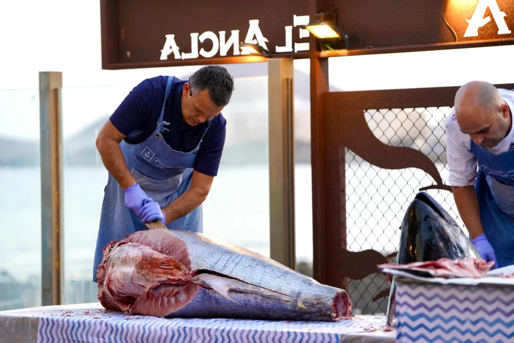Suso Marrero y Juan Carlos Clemente durante el noveno ronqueo