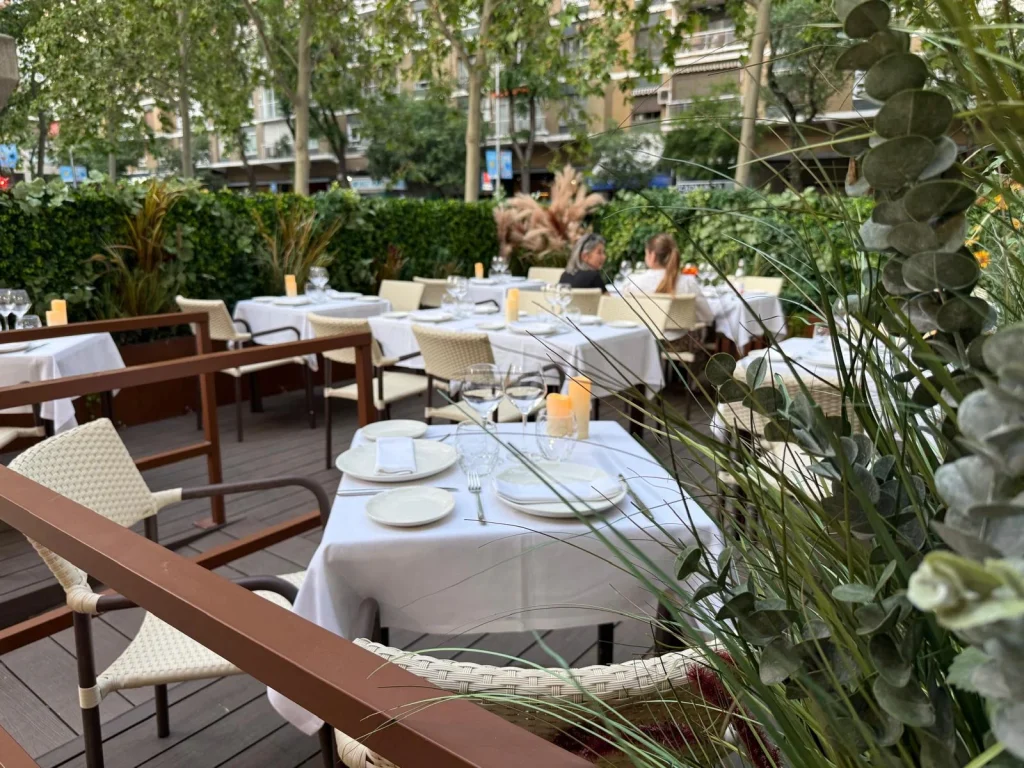 Terrazas para comer muy bien en Madrid 1