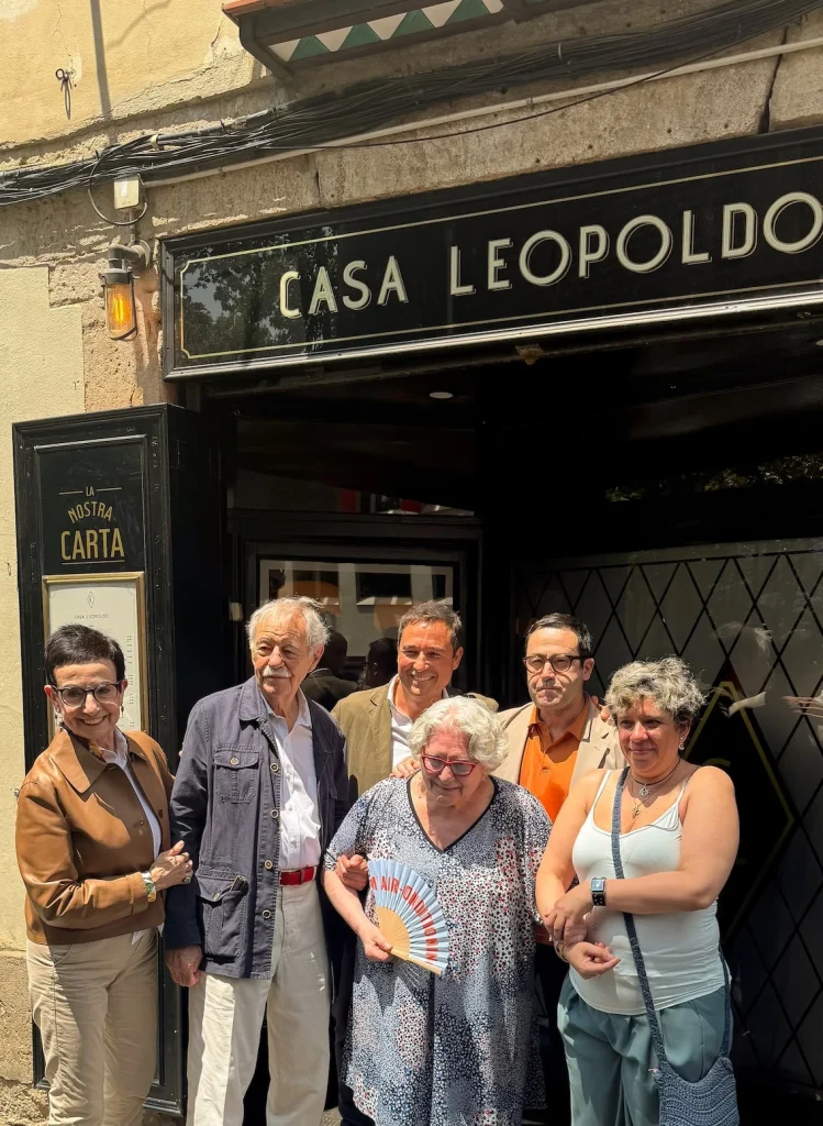 Pasillo de honor para la gran anfitriona de Casa Leopoldo 0