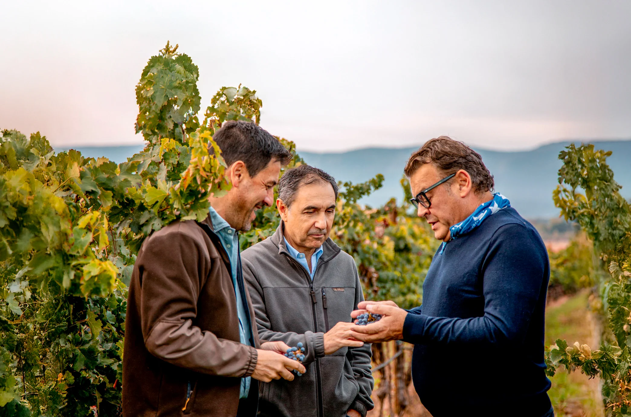 Juan Antonio, Pedro y Jean Marc