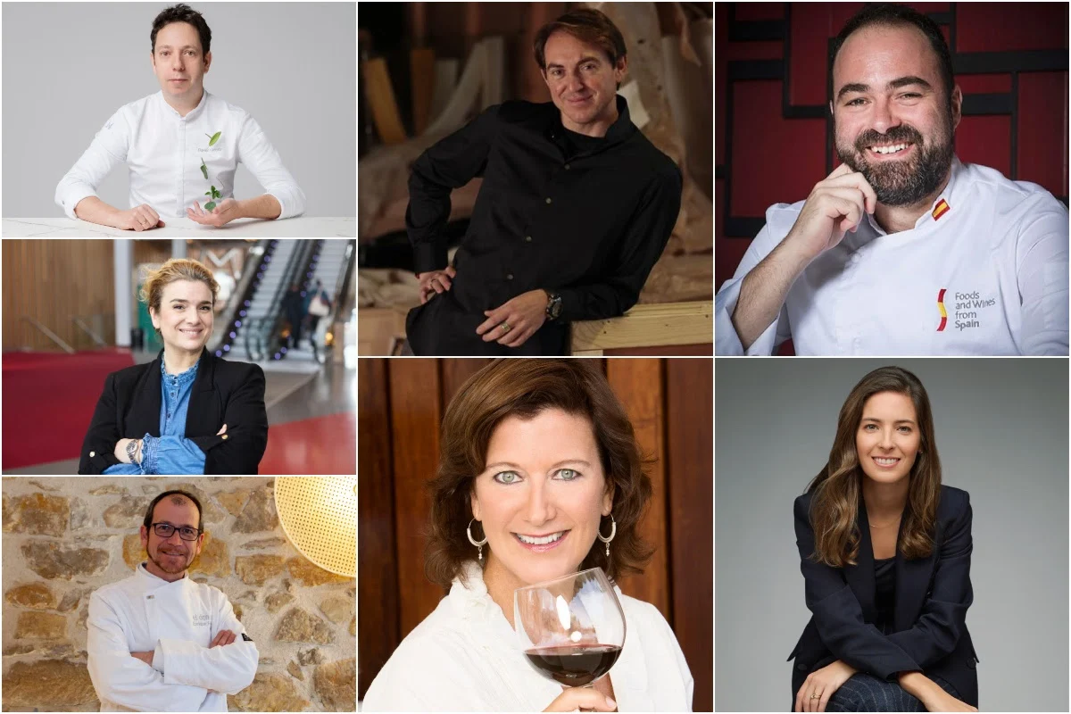 David Yárnoz, Almudena González, Enrique Pérez, Santiago Vivanco, April Cullom, David Pérez y Lucía Toro