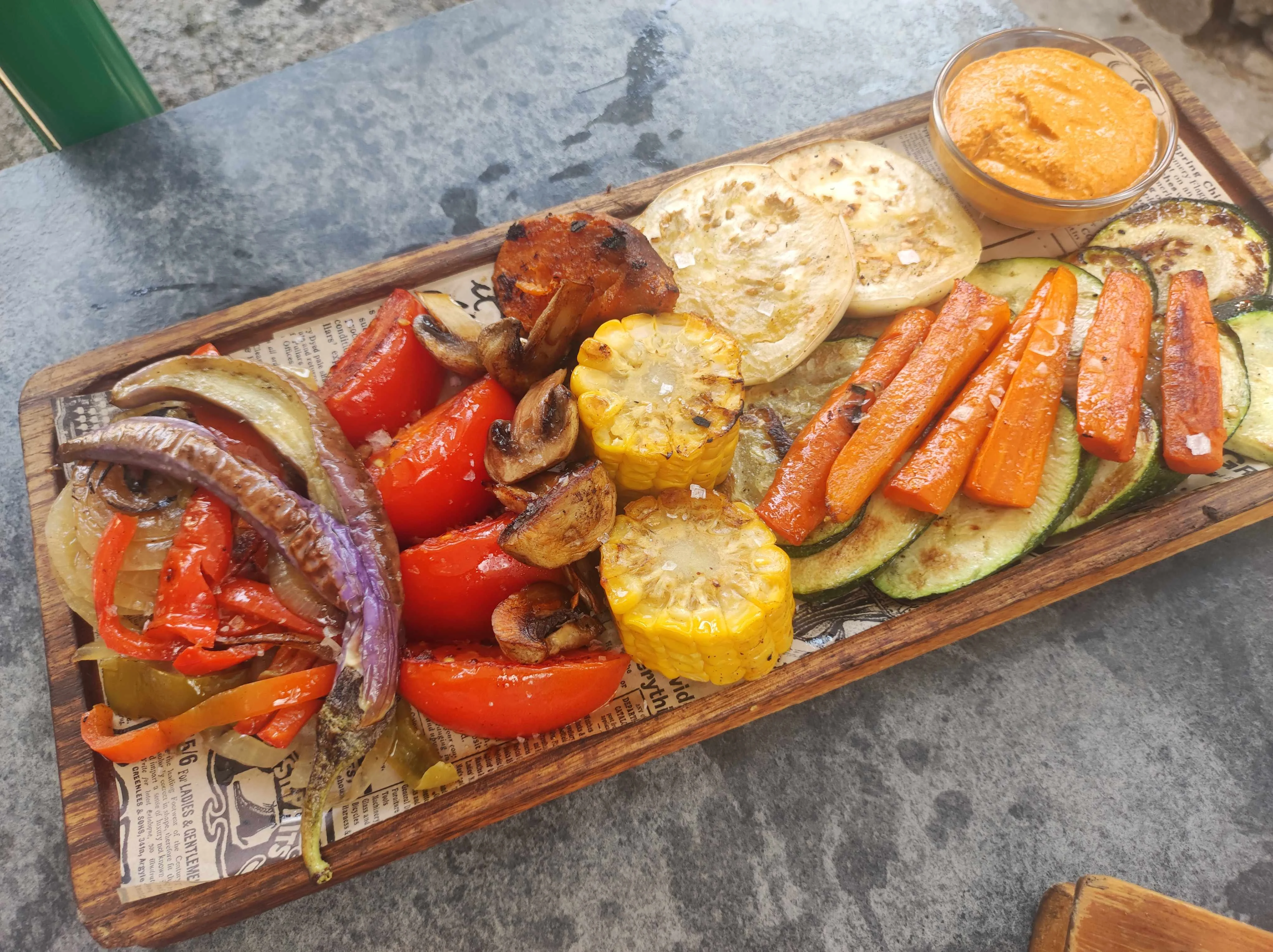 Parrillada de verduras