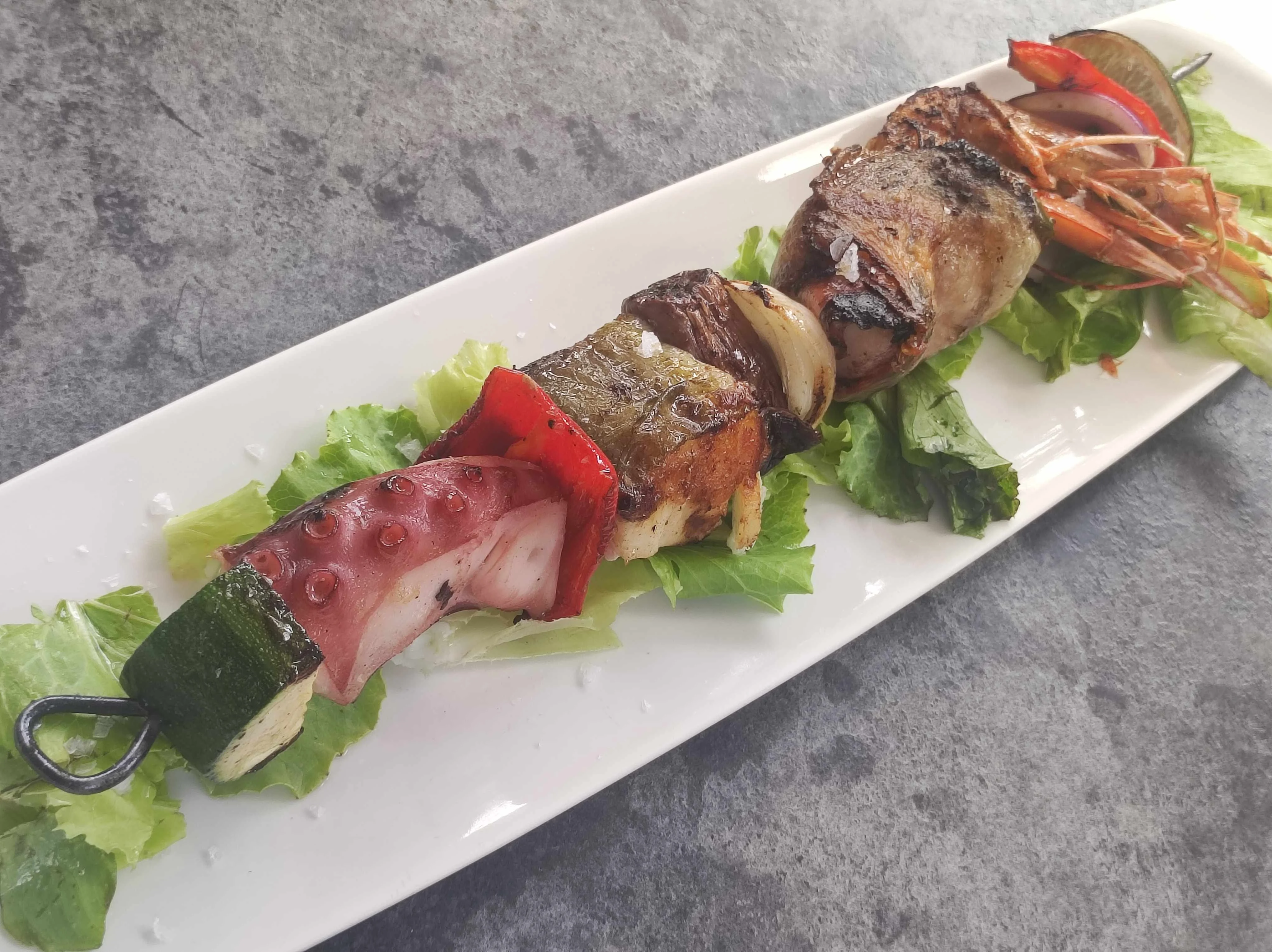 Brocheta de mar 