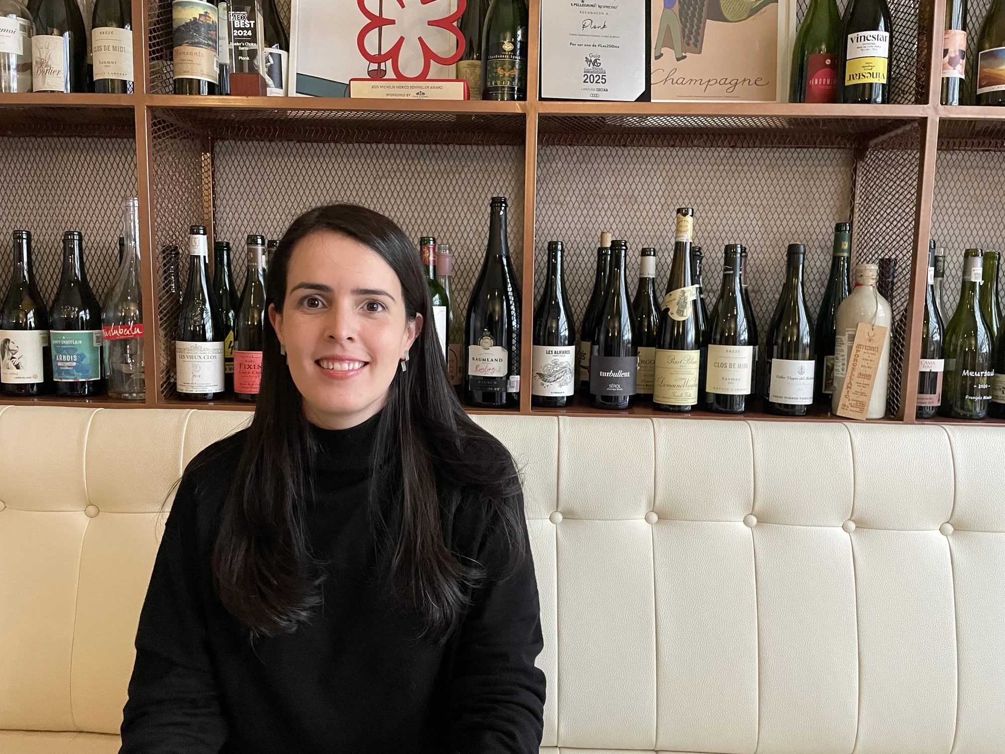 Romina Argüelles, la sommelier coronada por Michelin México 0