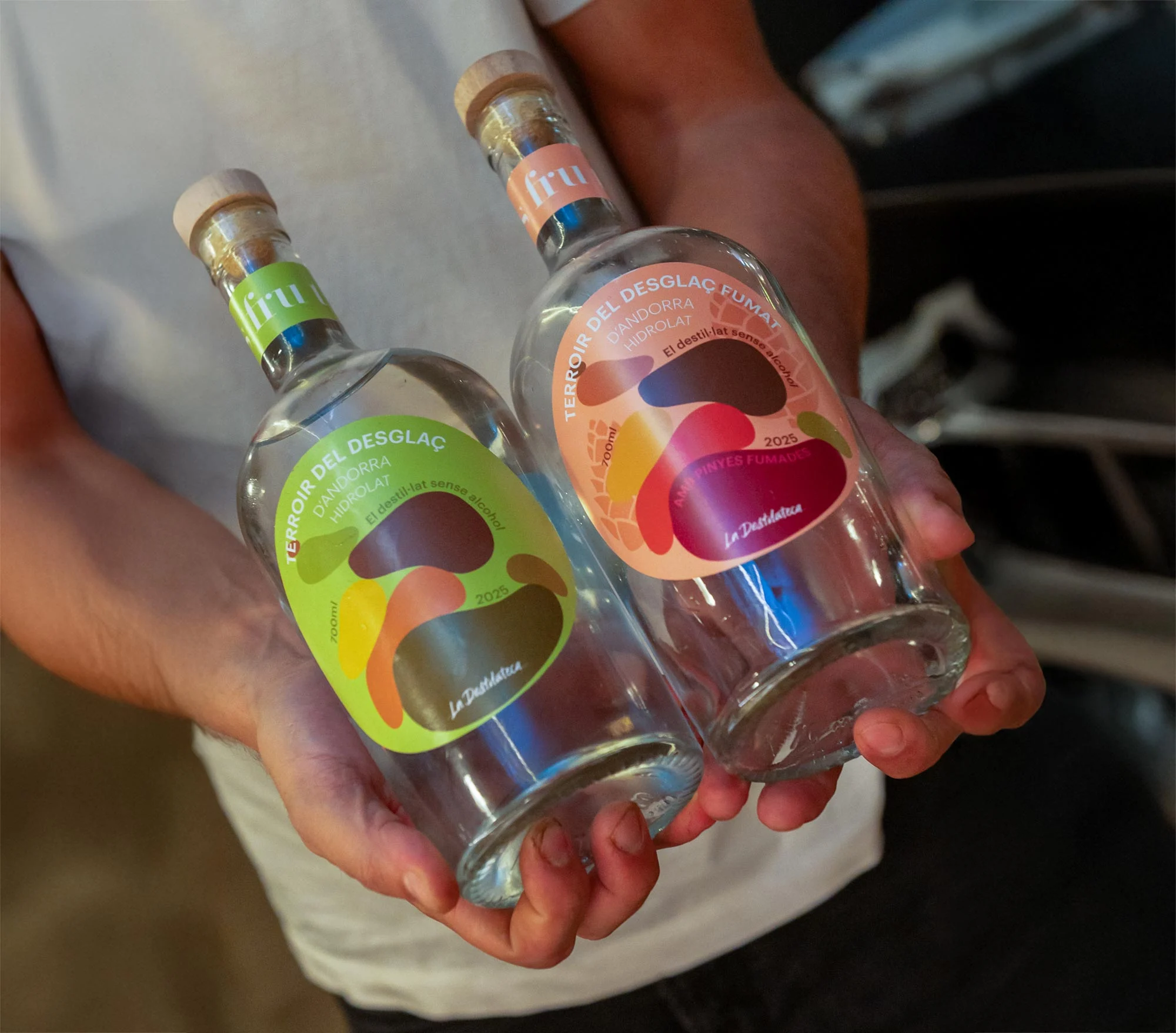 Sin alcohol y con el sabor de Andorra: así son los nuevos destilados creador por Disfrutar 1