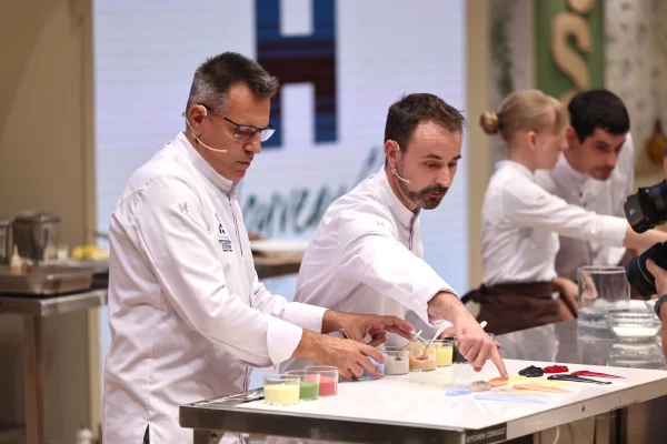 Disfrutar, chefs en un showcooking