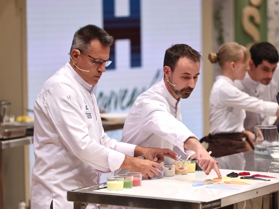 Disfrutar, chefs en un showcooking