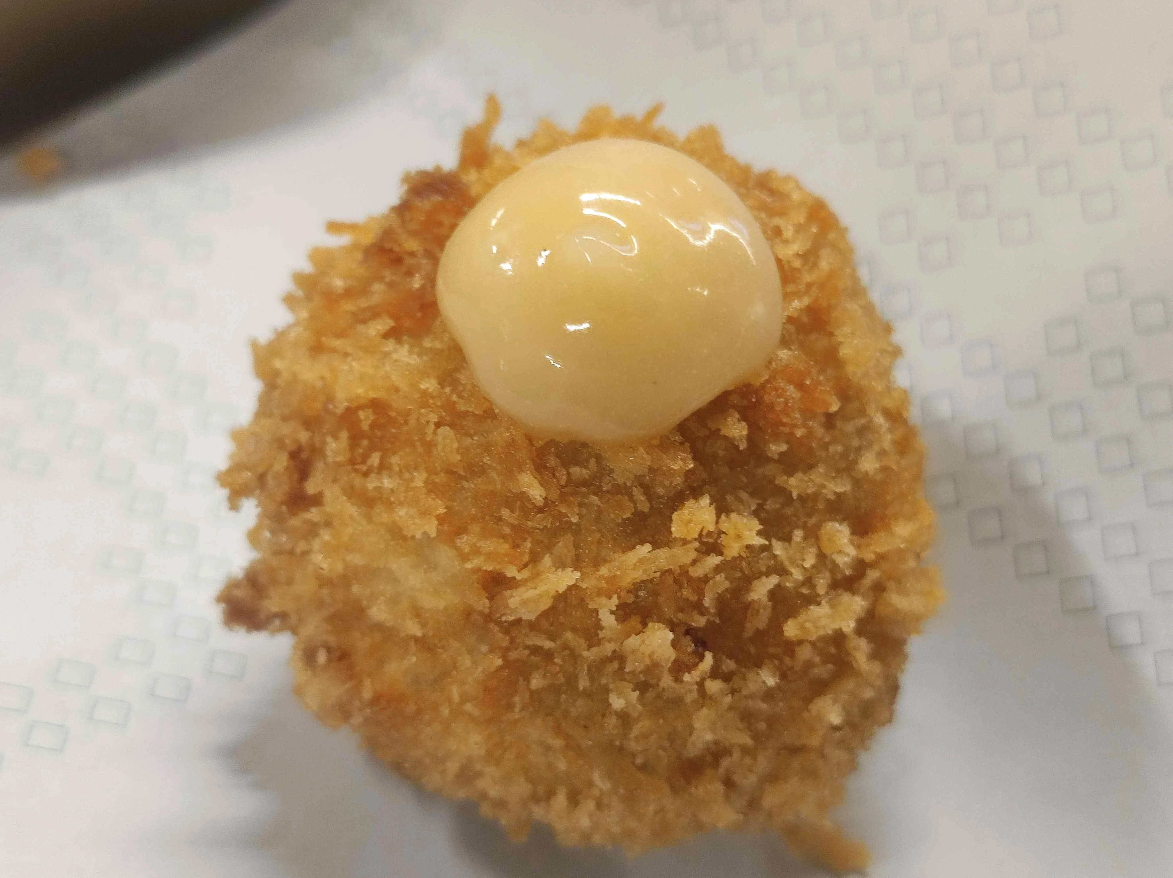 Croqueta de costilla de vaca a la brasa 