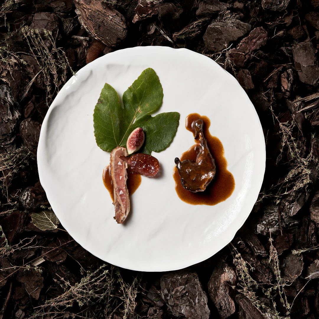 Uno de los platos del menú degustación de Lera.